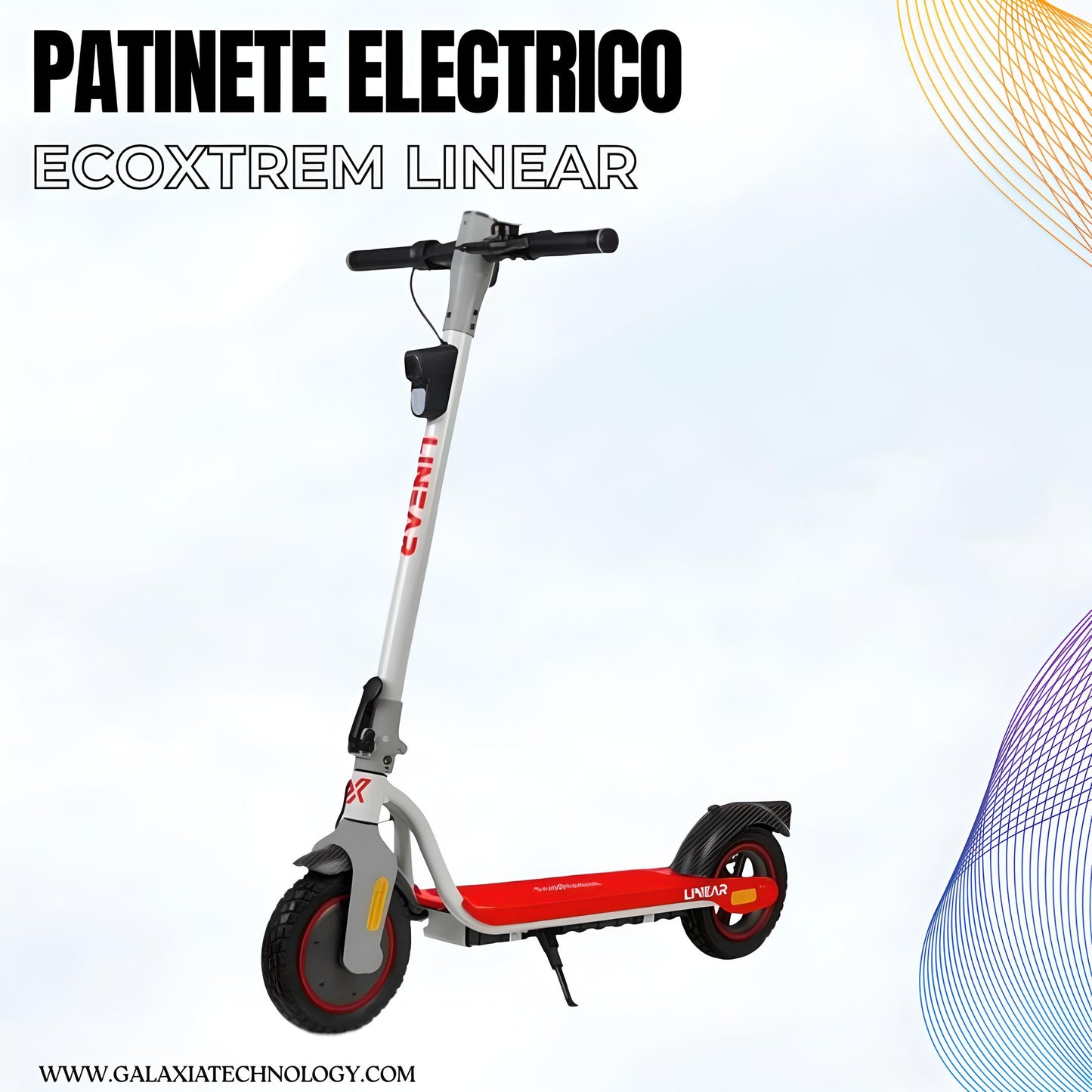 Patinete eléctrico Ecoxtrem Linear homologado DGT
