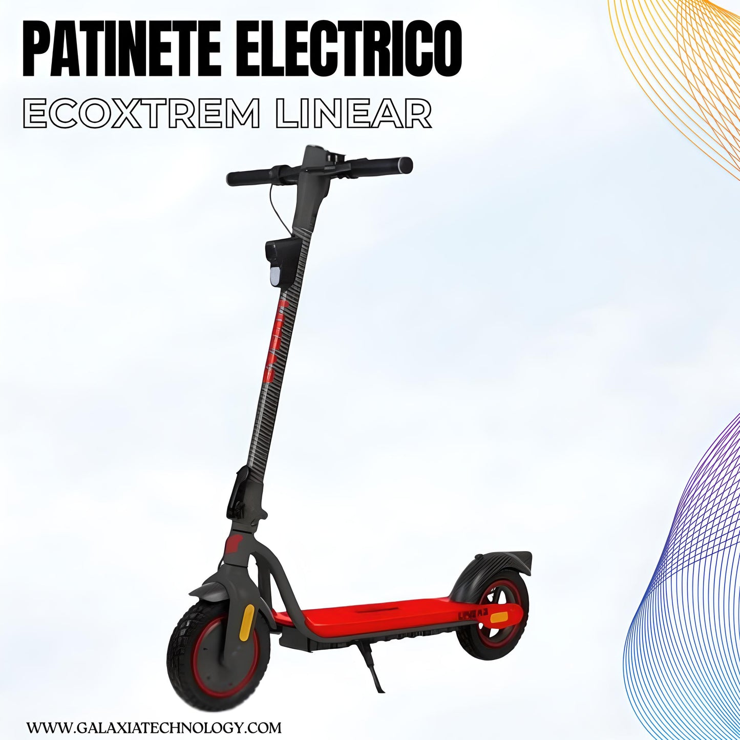 Patinete eléctrico Ecoxtrem Linear homologado DGT