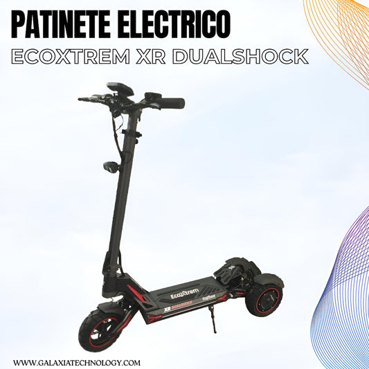PATINETE ELÉCTRICO ECOXTREM XR DUALSHOCK