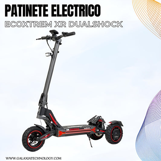 PATINETE ELÉCTRICO ECOXTREM XR DUALSHOCK
