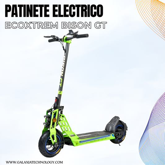 Patinete eléctrico Bison GT DGT DISEÑO CARBON