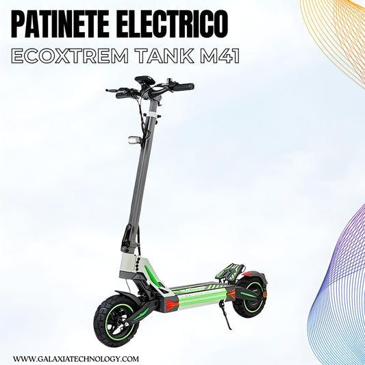 PATINETE ELÉCTRICO ECOXTREM M41 TANK HOMOLOGADO DGT