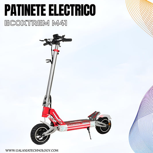 PATINETE ELÉCTRICO ECOXTREM M41 TANK HOMOLOGADO DGT