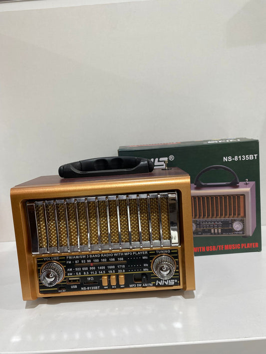 Radio 3 Band con USB/TF NS-8135BT