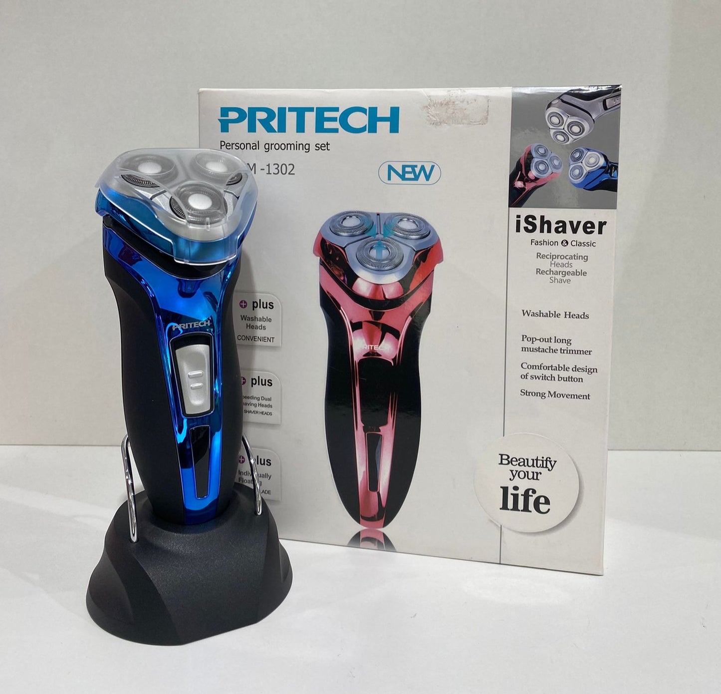 Afeitadora Pritech RSM-1302