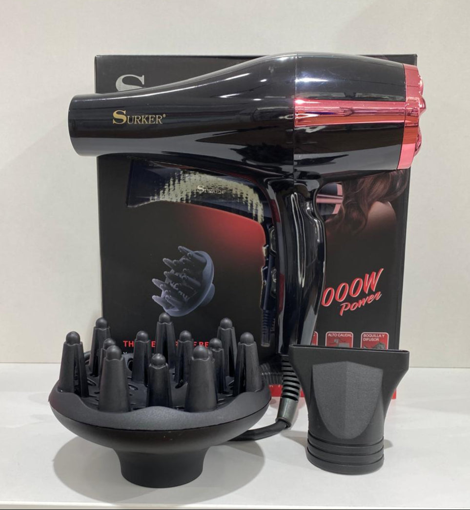 Secador de Pelo SURKER SK-62 3000W